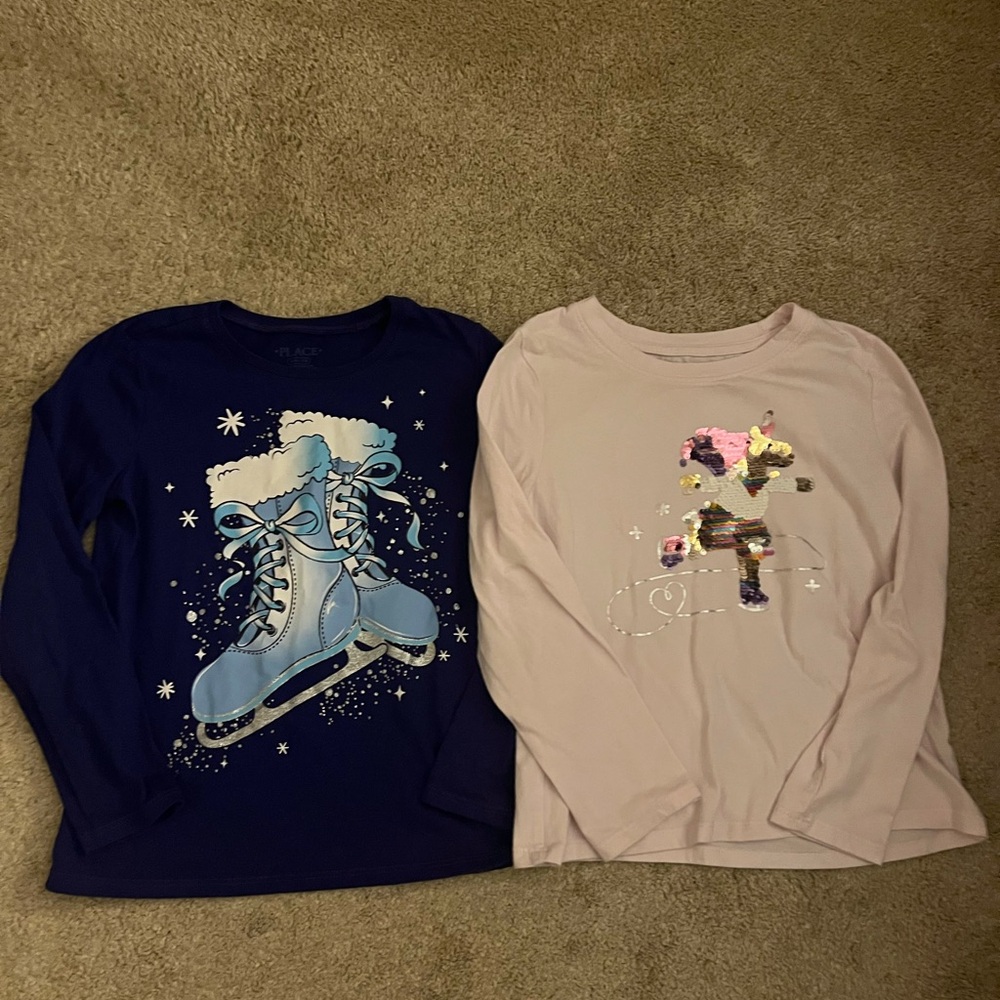 5/$25 pair of ice skating shirts